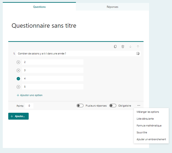 Cr Er Rapidement Des Questionnaires Avec Ms Forms Facil Office